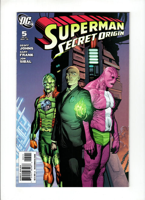 Superman: Secret Origin #5A (2010) DC Comics 2010