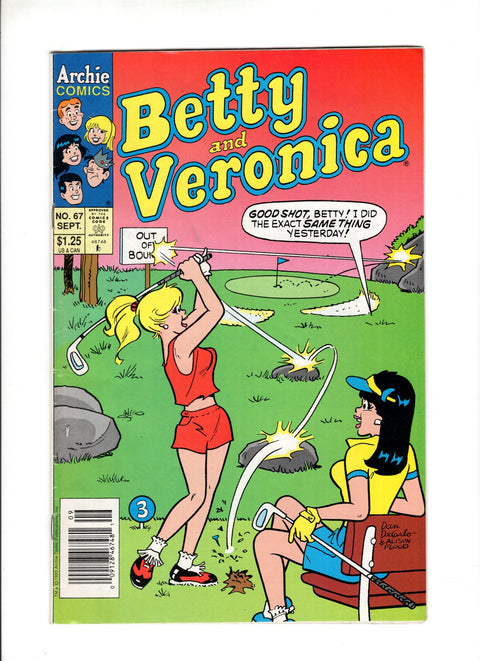 Betty & Veronica, Vol. 1 #67B (1993) Newsstand  Archie Comic Publications 1993