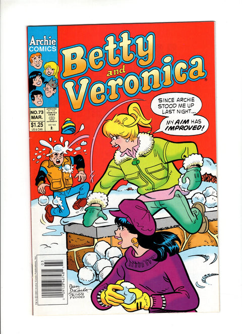 Betty & Veronica, Vol. 1 #73B (1994) Newsstand  Archie Comic Publications 1994