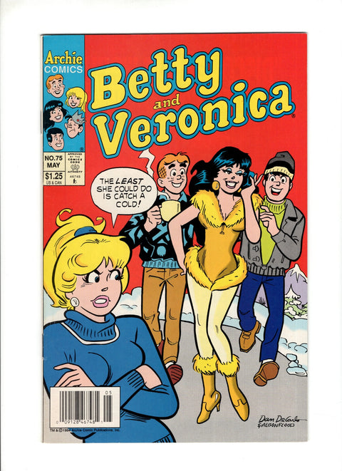 Betty & Veronica, Vol. 1 #75B (1994) Newsstand Archie Comic Publications 1994