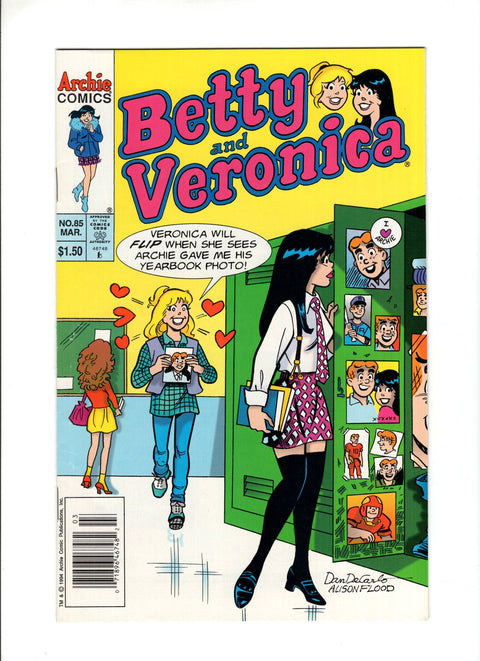 Betty & Veronica, Vol. 1 #85B (1995) Newsstand  Archie Comic Publications 1995