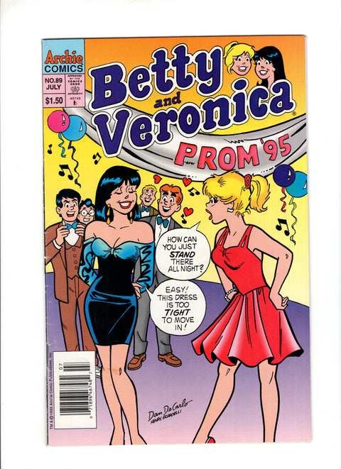 Betty & Veronica, Vol. 1 #89B (1995) Newsstand Archie Comic Publications 1995