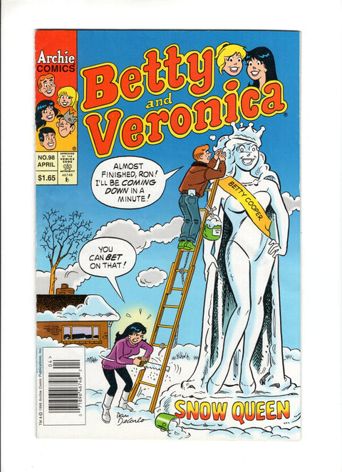 Betty & Veronica, Vol. 1 #98C (1996) CPV Archie Comic Publications 1996