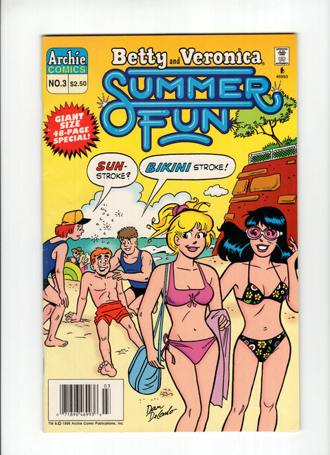 Betty & Veronica: Summer Fun #3C (1996) CPV Archie Comic Publications 1996