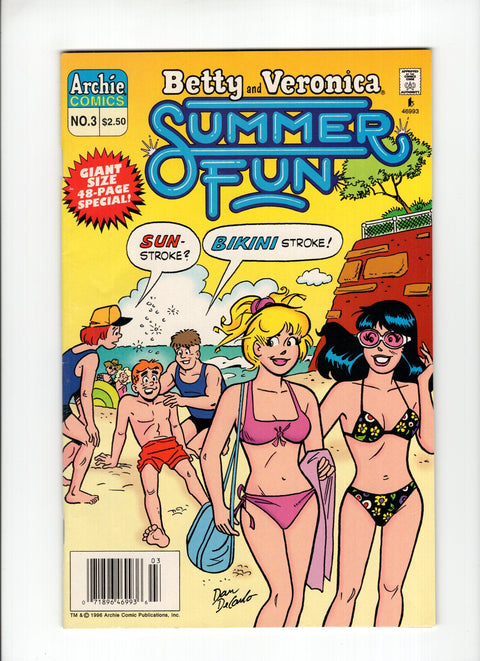 Betty & Veronica: Summer Fun #3C (1996) CPV  Archie Comic Publications 1996