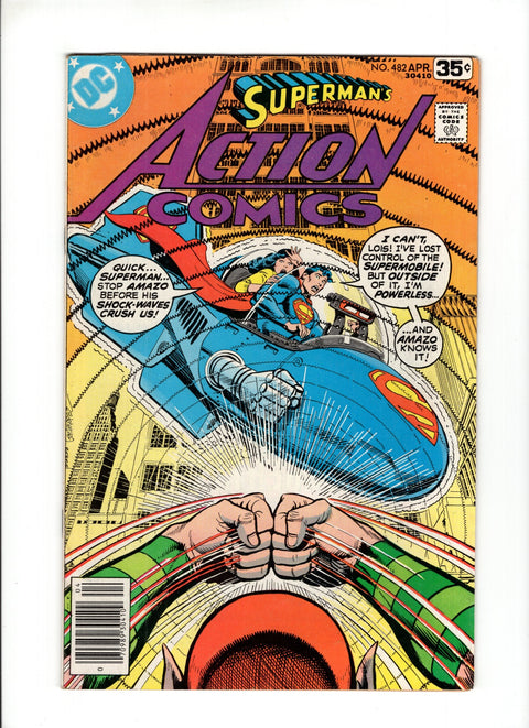 Action Comics, Vol. 1 #482A (1978) DC Comics 1978 Buy & Sell Comics Online Comic Shop Toronto Canada