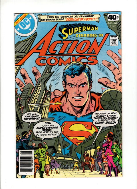 Action Comics, Vol. 1 #496B (1979) Newsstand DC Comics 1979 Buy & Sell Comics Online Comic Shop Toronto Canada