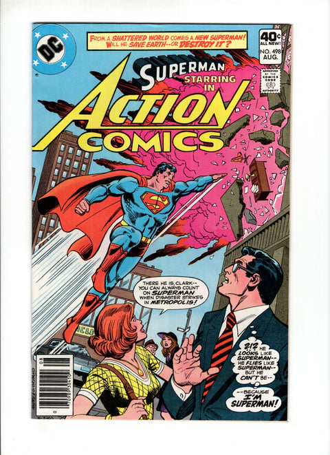 Action Comics, Vol. 1 #498A (1979) Newsstand DC Comics 1979 Buy & Sell Comics Online Comic Shop Toronto Canada