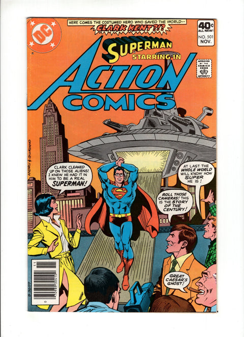 Action Comics, Vol. 1 #501B (1979) Newsstand DC Comics 1979 Buy & Sell Comics Online Comic Shop Toronto Canada