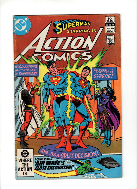Action Comics, Vol. 1 #534A (1982) DC Comics 1982 Buy & Sell Comics Online Comic Shop Toronto Canada