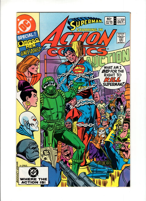 Action Comics, Vol. 1 #536A (1982) DC Comics 1982 Buy & Sell Comics Online Comic Shop Toronto Canada