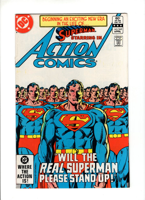 Action Comics, Vol. 1 #542A (1983) DC Comics 1983 Buy & Sell Comics Online Comic Shop Toronto Canada