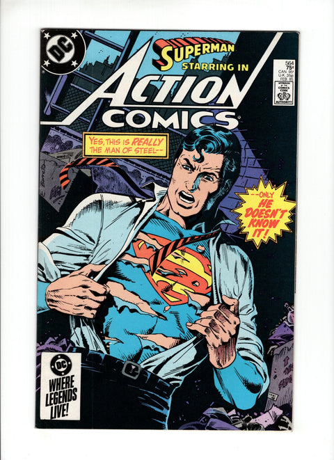 Action Comics, Vol. 1 #564A (1984) DC Comics 1984 Buy & Sell Comics Online Comic Shop Toronto Canada