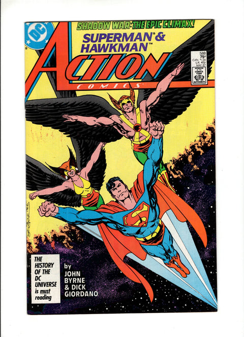 Action Comics, Vol. 1 #588A (1987) DC Comics 1987 Buy & Sell Comics Online Comic Shop Toronto Canada