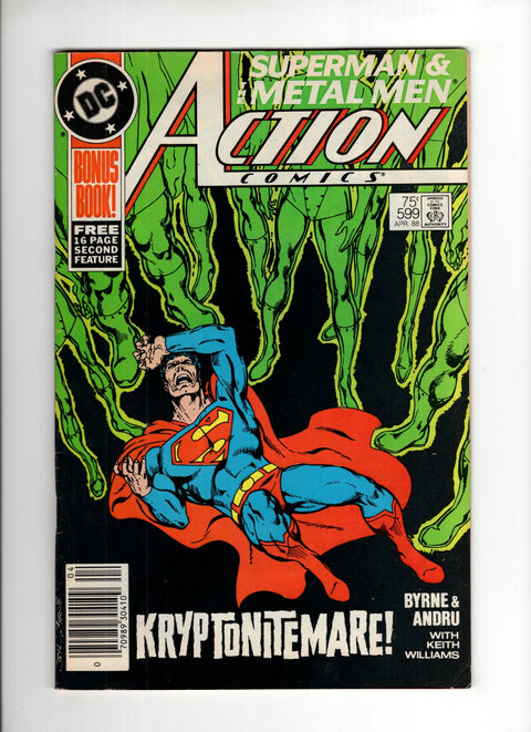 Action Comics, Vol. 1 #599B (1988) Newsstand DC Comics 1988 Buy & Sell Comics Online Comic Shop Toronto Canada