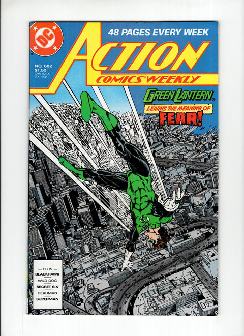 Action Comics, Vol. 1 #602 (1988) DC Comics 1988 Buy & Sell Comics Online Comic Shop Toronto Canada