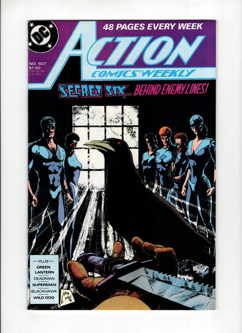 Action Comics, Vol. 1 #607 (1988) DC Comics 1988 Buy & Sell Comics Online Comic Shop Toronto Canada