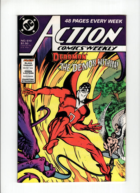 Action Comics, Vol. 1 #610 (1988) DC Comics 1988 Buy & Sell Comics Online Comic Shop Toronto Canada