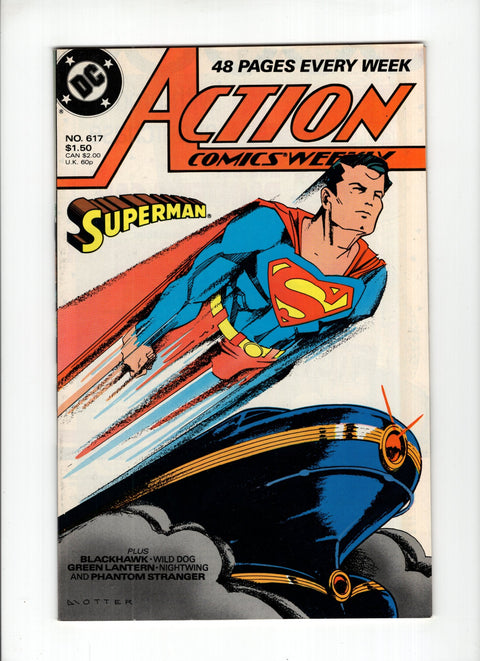 Action Comics, Vol. 1 #617 (1988) DC Comics 1988 Buy & Sell Comics Online Comic Shop Toronto Canada