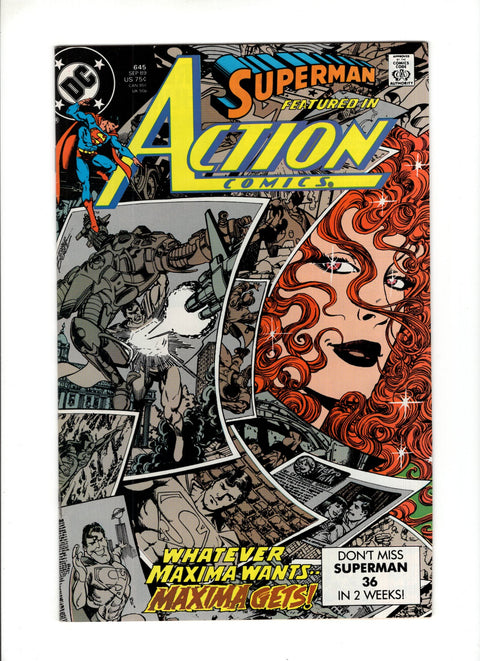 Action Comics, Vol. 1 #645A (1989) DC Comics 1989 Buy & Sell Comics Online Comic Shop Toronto Canada