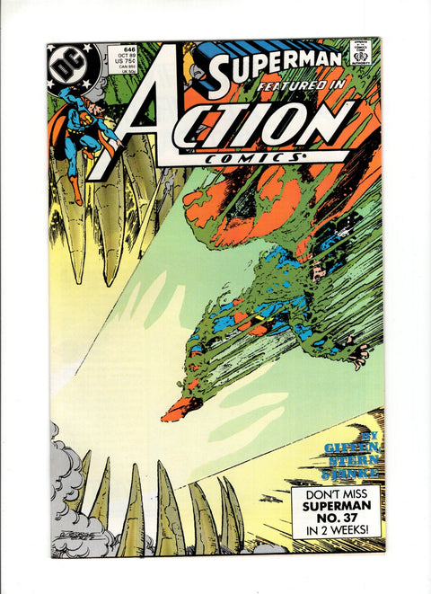 Action Comics, Vol. 1 #646A (1989) DC Comics 1989 Buy & Sell Comics Online Comic Shop Toronto Canada