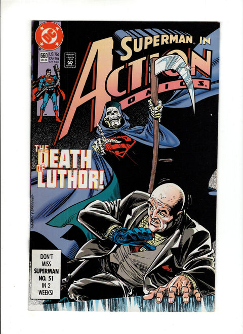 Action Comics, Vol. 1 #660A (1990) DC Comics 1990 Buy & Sell Comics Online Comic Shop Toronto Canada
