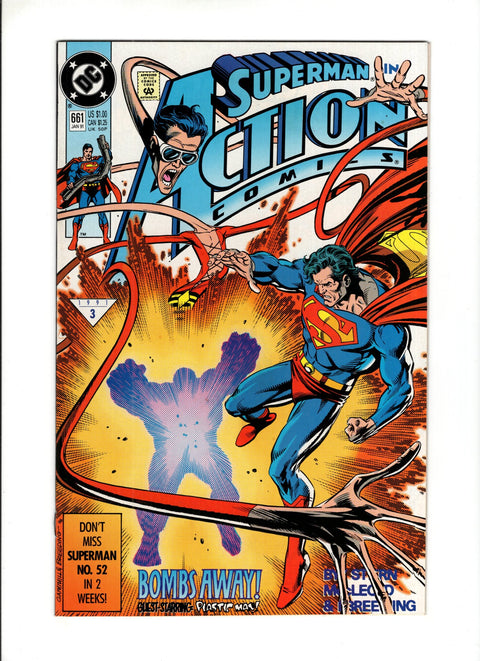 Action Comics, Vol. 1 #661A (1990) DC Comics 1990 Buy & Sell Comics Online Comic Shop Toronto Canada