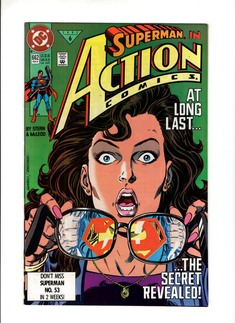 Action Comics, Vol. 1 #662A (1991) DC Comics 1991 Buy & Sell Comics Online Comic Shop Toronto Canada