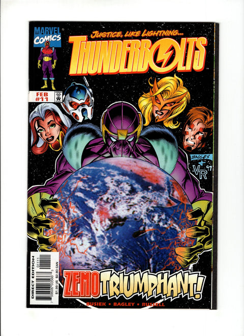 Thunderbolts, Vol. 1 #11 (1997) Marvel Comics 1997 Buy & Sell Comics Online Comic Shop Toronto Canada