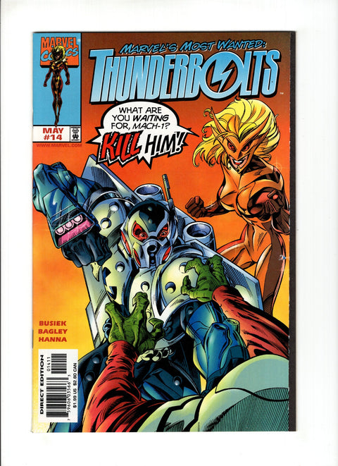 Thunderbolts, Vol. 1 #14 (1998) Marvel Comics 1998 Buy & Sell Comics Online Comic Shop Toronto Canada