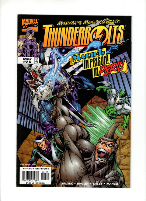 Thunderbolts, Vol. 1 #26 (1999) Marvel Comics 1999 Buy & Sell Comics Online Comic Shop Toronto Canada
