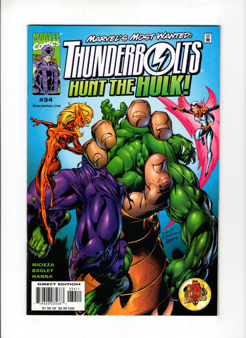 Thunderbolts, Vol. 1 #34 (2000) Marvel Comics 2000 Buy & Sell Comics Online Comic Shop Toronto Canada