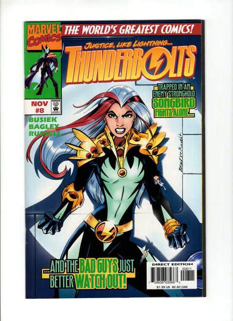 Thunderbolts, Vol. 1 #8 (1997) Marvel Comics 1997 Buy & Sell Comics Online Comic Shop Toronto Canada