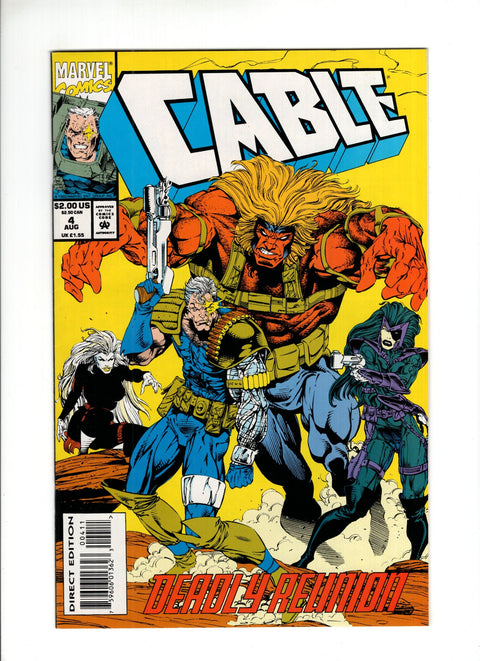 Cable, Vol. 1 #4 (1993) Marvel Comics 1993 Buy & Sell Comics Online Comic Shop Toronto Canada