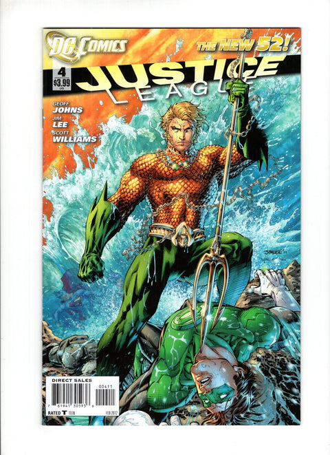 Justice League, Vol. 1 #4 (2011) DC Comics 2011 Buy & Sell Comics Online Comic Shop Toronto Canada