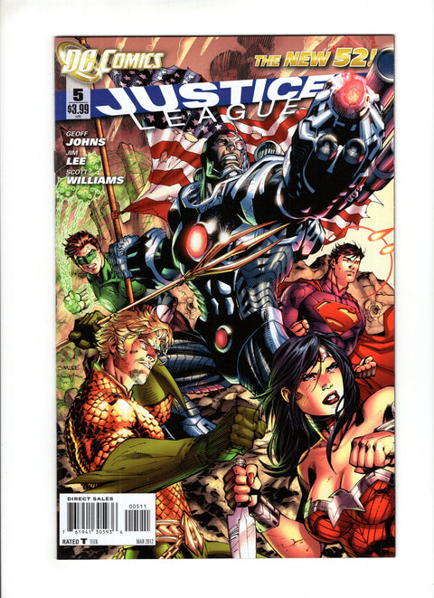 Justice League, Vol. 1 #5 (2012) DC Comics 2012 Buy & Sell Comics Online Comic Shop Toronto Canada