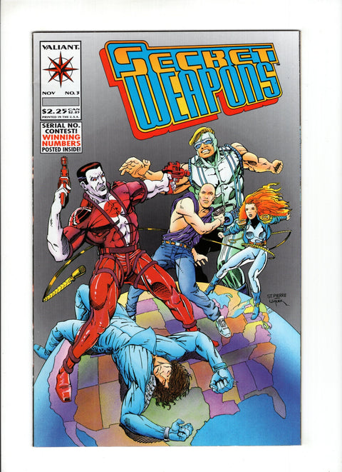 Secret Weapons #3 (1993) Valiant Entertainment 1993 Buy & Sell Comics Online Comic Shop Toronto Canada