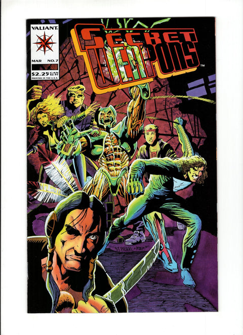 Secret Weapons #7 (1994) Valiant Entertainment 1994 Buy & Sell Comics Online Comic Shop Toronto Canada