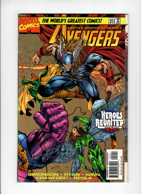 The Avengers, Vol. 2 #12 (1997) Buy & Sell Comics Online Comic Shop Toronto Canada