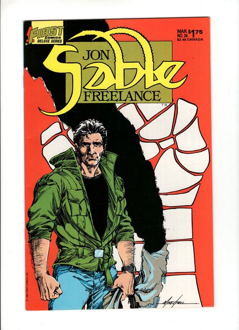 Jon Sable, Freelance #34 (1986)      Buy & Sell Comics Online Comic Shop Toronto Canada