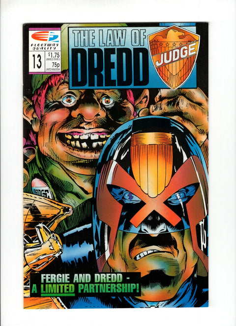 The Law of Dredd #13 (1989) Buy & Sell Comics Online Comic Shop Toronto Canada