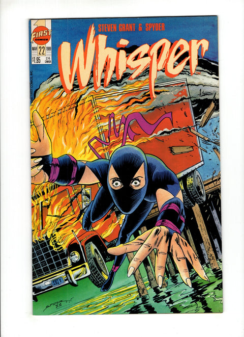 Whisper, Vol. 2 #22 (1989) Buy & Sell Comics Online Comic Shop Toronto Canada