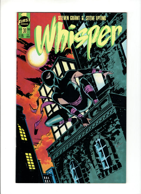 Whisper, Vol. 2 #30 (1989) Buy & Sell Comics Online Comic Shop Toronto Canada