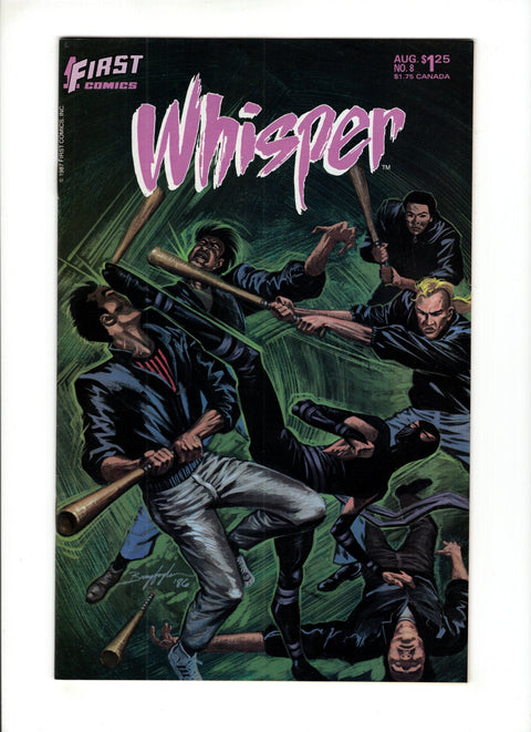 Whisper, Vol. 2 #8 (1987) Buy & Sell Comics Online Comic Shop Toronto Canada