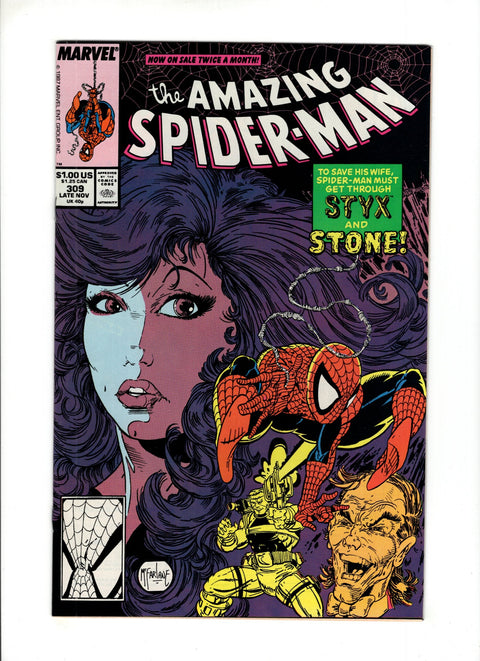 The Amazing Spider-Man, Vol. 1 #309 (1988) Todd McFarlane Todd McFarlane Buy & Sell Comics Online Comic Shop Toronto Canada