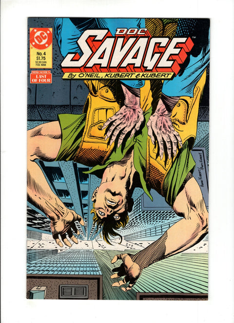 Doc Savage, Vol. 1 #4 (1988) Buy & Sell Comics Online Comic Shop Toronto Canada