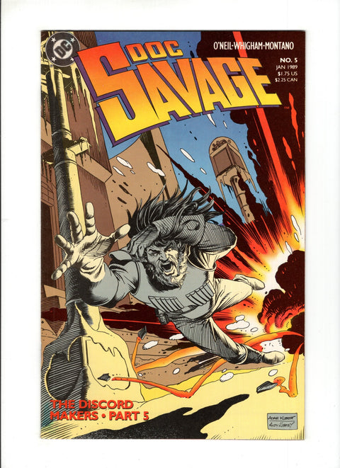 Doc Savage, Vol. 2 #5 (1989) Buy & Sell Comics Online Comic Shop Toronto Canada
