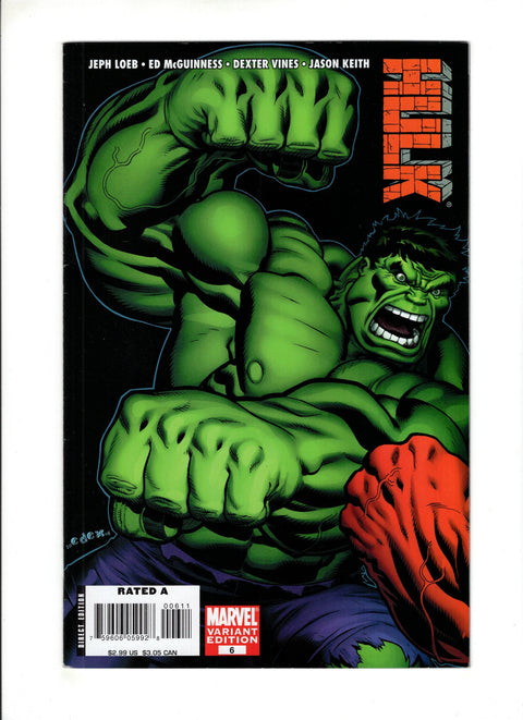 Hulk, Vol. 1 #6 (Cvr B) (2008) Ed Mcguinness Green Hulk Variant B Ed Mcguinness Green Hulk Variant Buy & Sell Comics Online Comic Shop Toronto Canada