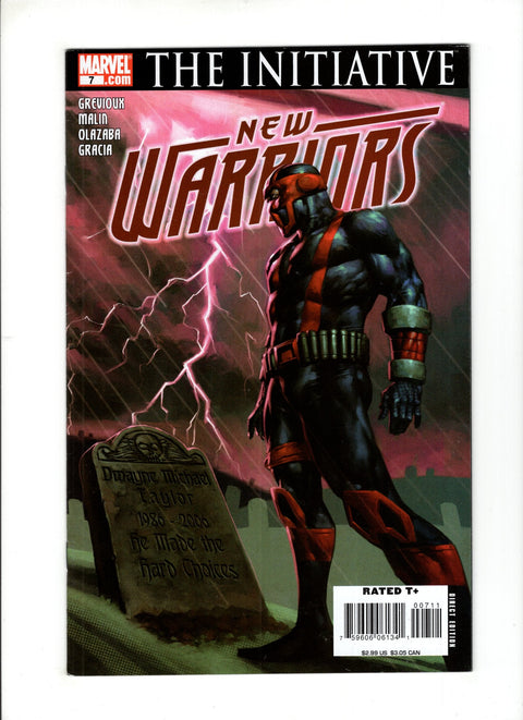 New Warriors, Vol. 4 #7 (2008) Buy & Sell Comics Online Comic Shop Toronto Canada