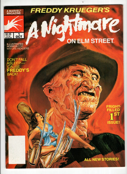 Freddy Krueger's A Nightmare On Elm Street #1 (1989) 1st Freddy Krueger Solo 1st Freddy Krueger Solo Buy & Sell Comics Online Comic Shop Toronto Canada